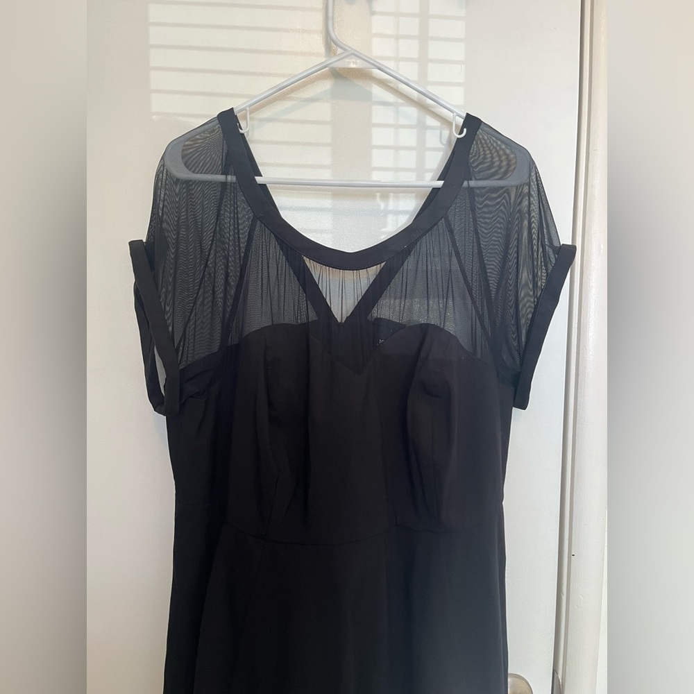 NWT Torrid midi mesh swing dress - Picture 8 of 8